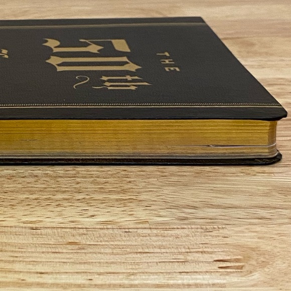 The 50th Law by 50 Cent and Robert Greene Leatherback Gold Trim - Picture 5 of 5